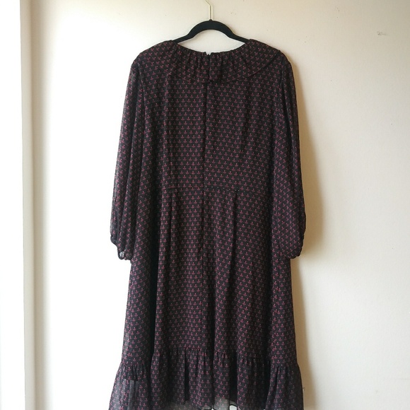 🆕 ADRIANNA PAPELL Evening Wrap Dress - NWT - Picture 4 of 8